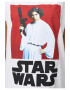 Recovered Tricou de bumbac cu decolteur rotund Star Wars Princess Leia 4031 - Pled.ro