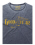 Recovered Tricou de bumbac cu imprimeu Goodyear Vintage Mono Colour Logo 5435 - Pled.ro