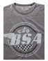 Recovered Tricou de bumbac cu imprimeu grafic BSA Motorbike Wings Logo Mid 5425 - Pled.ro