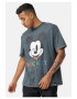 Recovered Tricou lejer cu decolteu la baza gatului si imprimeu Mickey Mouse - Pled.ro