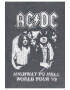 Recovered Tricou unisex cu imprimeu logo ACDC Highway to Hell World Tour 7593 - Pled.ro