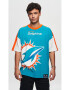 Recovered Tricou unisex din bumbac organic NFL Miami Dolphins - Pled.ro