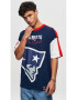 Recovered Tricou unisex din bumbac organic NFL New England Patriots - Pled.ro