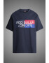 Red Bull Racing by Pepe Jeans London Tricou cu decolteu la baza gatului si imprimeu logo - Pled.ro