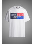 Red Bull Racing by Pepe Jeans London Tricou cu decolteu la baza gatului si imprimeu logo - Pled.ro