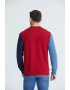 Red White and Blue Bluza de trening cu model colorblock Esnora - Pled.ro