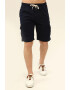 Red White and Blue Pantaloni scurti cargo de bumbac Karshort - Pled.ro