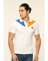 Red White and Blue Tricou polo colorblock de bumbac Mares - Pled.ro