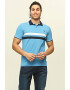 Red White and Blue Tricou polo cu dungi - Pled.ro