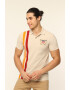 Red White and Blue Tricou polo de bumbac Josas - Pled.ro