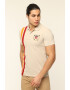 Red White and Blue Tricou polo de bumbac Josas - Pled.ro