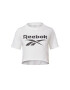 Reebok Tricou crop cu imprimeu logo Identity - Pled.ro