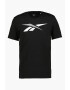 Reebok Tricou cu imprimeu logo pentru fitness - Pled.ro