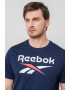 Reebok Tricou din bumbac cu logo pentru fitness - Pled.ro