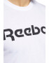 Reebok Tricou slim fit de bumbac pentru fitness Linear Read - Pled.ro