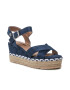 Refresh Espadrile dama 302438211 Albastru Textil - Pled.ro