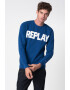 Replay Bluza sport cu logo supradimensionat - Pled.ro