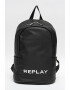 Replay Rucsac de piele saffiano ecologica cu logo - Pled.ro