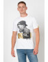 Replay Tricou cu decolteu la baza gatului si imprimeu 2Pac - Pled.ro