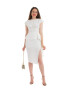 RESENSE Rochie midi cu slit lateral Jessica - Pled.ro