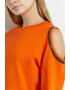 RIVER ISLAND Bluza sport asimetrica cu umeri decupati - Pled.ro