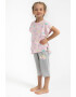 Roly Poly Pijama cu imprimeu si pantaloni 3/4 - Pled.ro