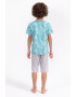 Roly Poly Pijama de bumbac cu model tropical - Pled.ro