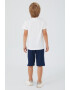 Roly Poly Set de pantaloni scurti si tricou cu imprimeu grafic Alb murdar Bleumarin - Pled.ro