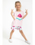 Roly Poly Set de tricou cu imprimeu grafic si pantaloni scurti - Pled.ro