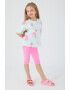 Roly Poly Set de tricou cu imprimeu si colanti scurti - Pled.ro