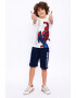 Roly Poly Set de tricou cu imprimeu Spiderman si pantaloni scurti - Pled.ro