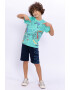 Roly Poly Set de tricou de bumbac si bermude - Pled.ro