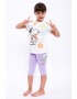 Roly Poly Set de tricou si colanti cu imprimeu Snoopy - Pled.ro