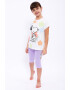 Roly Poly Set de tricou si colanti cu imprimeu Snoopy - Pled.ro