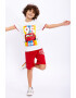 Roly Poly Set de tricou si pantaloni scurti cu imprimeu cars - Pled.ro