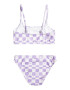 ROXY Costum de baie cu model in carouri Magical Waves - 2 piese - Pled.ro