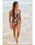 ROXY Costum de baie intreg cu imprimeu tropical - Pled.ro