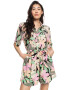 ROXY Salopeta scurta cu model floral - Pled.ro