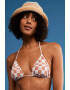 ROXY Sutien de baie triunghiular in carouri Check It - Pled.ro