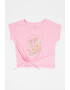 ROXY Tricou de bumbac organic cu prindere la terminatie - Pled.ro