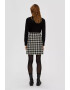 s.Oliver Fusta din tuid cu model houndstooth - Pled.ro