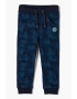 s.Oliver Pantaloni sport cu model tie-dye si snur - Pled.ro