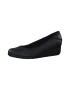 s.Oliver Pantofi wedge de piele ecologica - Pled.ro