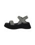 s.Oliver Sandale din piele cu talpa wedge si inchidere velcro - Pled.ro