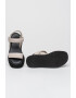 s.Oliver Sandale din piele cu talpa wedge si inchidere velcro - Pled.ro