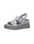 s.Oliver Sandale din piele ecologica cu talpa wedge - Pled.ro