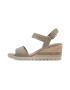 s.Oliver Sandale-espadrile cu segmente din material sintetic - Pled.ro