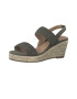 s.Oliver Sandale tip espadrile din material textil cu aspect drapat - Pled.ro