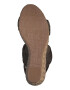 s.Oliver Sandale tip espadrile din material textil cu aspect drapat - Pled.ro