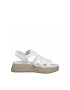 s.Oliver Sandale tip espadrile din piele cu talpa wedge - Pled.ro